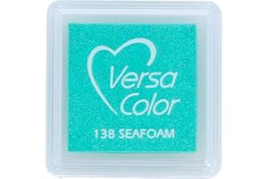 Versasmall Tsukineko Tampon encreur VersaColor Pigment, Petit Cube-Seafoam