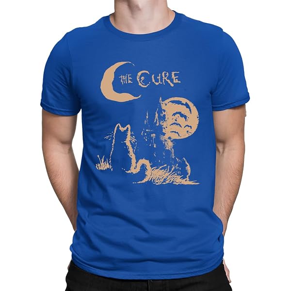 Tee Shack Maglietta Ufficiale The Cure Disintegration | 100% Cotone | Robert Smith | Unisex S-XXXL