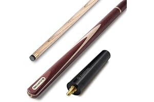 AONETIGER Snooker Cue 3/4 Jointed Handmade Pool Cue Ash Shaft Billiard Cue 3 Piece 57" 18oz Tip 10mm with Extension Accessories Hard Case/Bag Options to Choose
