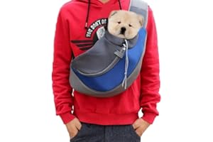 DIYAFAS Ylen Portatile Cane Gatto Trasportare Zaino Viaggio Vettore Traspirante Borsa a Tracolla Sacchetti per Animale Domestico