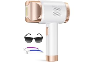 Prettivo 3-in-1 IPL Hair Removal Device, Laser Hair Removal Device with 9 Energy Levels, Auto-Glide Mode, 999,900 Flashes, IPL Laser Hair Removal for Facial Leg Body Women Men