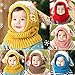 Etosell Lovely Warm Toddler Kids Baby Unisex Woolen Kintted Scarves Cap