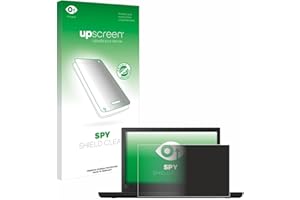 upscreen Anti-Spy Blickschutzfolie für Lenovo ThinkPad T480 Privacy Screen Displayschutz-Folie [Sichtschutz, Blaulichtfilter]