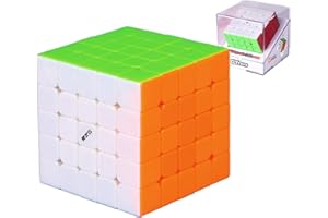 TAOLELE Zauberwürfel, QY MS 5X5 Speed Cube Magnetischer Geschwindigkeitswürfel 3D Puzzlewürfe Denksportaufgaben Geeignet für Zauberwürfel Enthusiasten