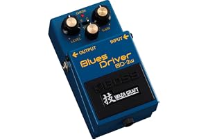 BOSS BD-2W Blues Driver | Förstklassig Waza Craft-gitarreffektpedal med analoga kretsar | Originaltroget återskapande av den legendariska BOSS BD-2W Blues Driver