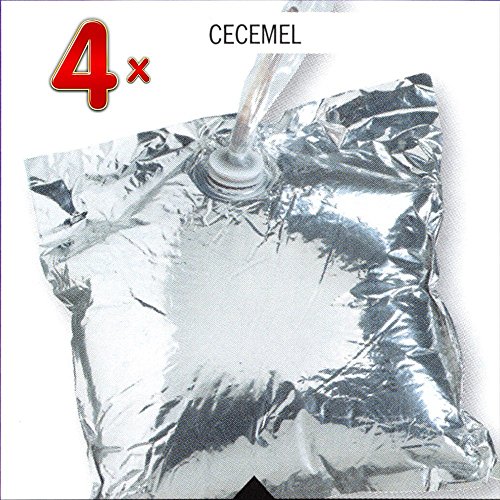 Preisvergleich Produktbild Cecemel-Matic Pouch 4*3 Liter Beutel (Nachfüllbeutel für Kakaomaschine)