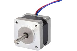 STEPPERONLINE Nema 14 Schrittmotor 0.9deg 0.4 A 11Ncm Bipolar 4-Draht für 3D DRUCKER/DIY CNC