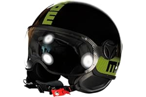 MOMO Design Fgtr Classic Momodesign E2206 - Casco Jet Unisex para Adulto