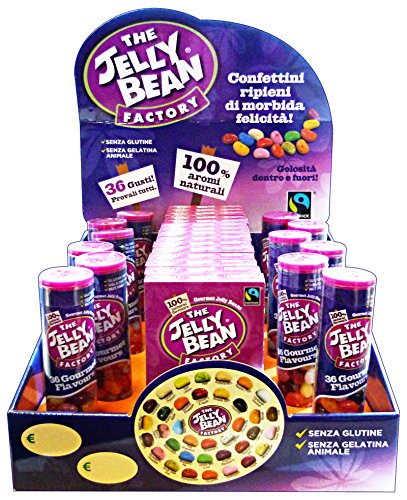 The Jelly Bean Factory - 36 Gourmet Flavours - Small Tube - 100g