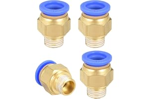 TA-VIGOR 12 mm pneumatiskt tryck för att ansluta beslag, G1/4 hangänga snabbanslutning rak koppling, luftledning, tryckpassan