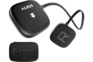 ALECK Snow Series Core Universal Wireless Bluetooth Helmet Speakers Headphones for Ski and Snowboard Audio-Ready Helmets, Glove Friendly Controls, Microphone Headset for Hands-Free Calls
