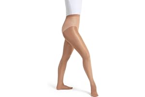 Capezio Ultra Shimmery Footed Tight Women's Shimmer Shiny Tights Seamless Glossy Dance Tights for Jazz Contemporary Ballet Dancing 1808
