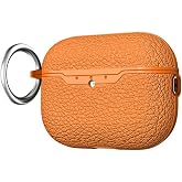 UnDePlus Airpods Pro 3. Nesil ile uyumlu Kılıf Deri Tarzı Silikon Case 03