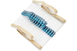 Innfeeltech 50 Pcs 1W 1% Toleranz 330 Ohm Metall Film Widerstand Widerstand für DIY Projekt und Experimente