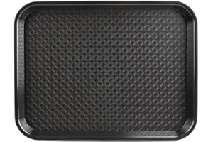 OLYMPIA Kristallon Foodservice Tray Black – 305 x 415 mm