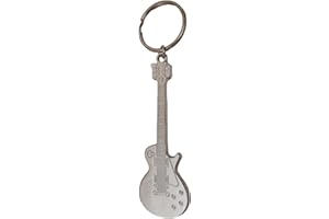 Gifticuffs Guitar Bottle Opener Keyring. Solid Metal Les Paul Model
