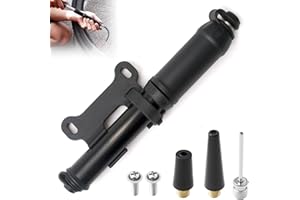 COALWOP Mini Bike Pump Portable Mini Bicycle Tire Air Pump Fits Presta and Schrader High Pressure Super Fast Tyre Inflation Bicycle Tyre Pump for Road, Mountain and BMX Bikes