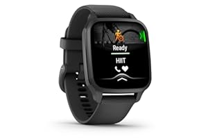 ‎GARMIN Garmin Venu Sq 2 Music - GPS-Fitness-Smartwatch mit 1,4" AMOLED Display, integriertem Musikplayer, Schlafanalyse und über 25 Sport-Apps. Garmin Pay, bis zu 11 Tage Akkulaufzeit und wasserdicht