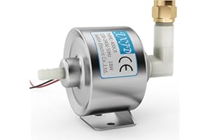 GLOWINGSTAGE Ölpumpe für Nebelmaschine, 40DCB 18 W, 220–240 V/50 Hz, kompatibel mit Nebelmaschine von 500–1200 W, Durchflussrate: 100–130 ml/min, Druck: 0,45–0,5 MPA, Strom ≤180 mA