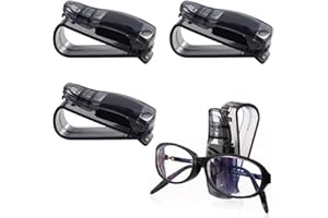 WBZOWRB 4Piezas Clip De Gafas De Sol para Coche,Decoración Interior del Coche,Clip para Gafas De Sol para Coche,Clip para Gafas De Sol para Coche con Tarjetero