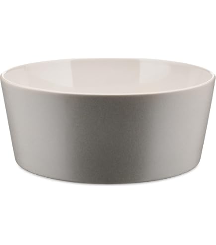 Assiettes à Dessert Alessi Tonale En Gris Clair - Set De 4, Céramique Stoneware, Design David Chipperfield