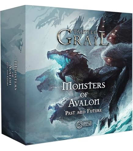 Tainted Grail Stretch Goals: Age Of Legends & Last Knight Board Game CAMPAIGN EXPANSION - Medieval Strategy & Adventure, Ages 14 , 1-4 Players, 2-3 Hour Playtime, Made By Awaken Realms - View #11