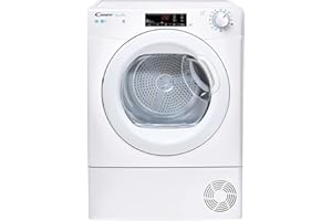 MYCHOICE Candy CSOEC10TG 10kg Condenser Tumble Dryer, Sensor Dry, WiFi, White [Energy Class B]