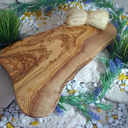 D.O.M. Schneidebrett groß aus Olivenholz ca. 40 cm - 3
