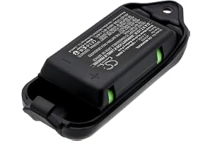 TECHTEK Batteri 1200mAh kompatibel med [3M] Peltor Lite-Com Basic ersätter ACK03