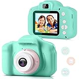 CADDLE & TOES Kids Camera for Girls Boys, Kids Selfie Camera Toy 13MP 1080P HD Digital Video Camera for Toddler, Christmas Bi