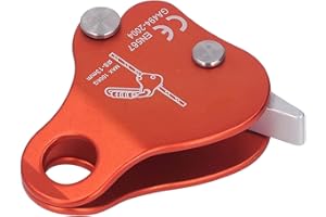 Keenso Bloqueur de Corde d'escalade en Alliage D'aluminium Autobloquant 8‑13 Mm Bloqueur de Corde d'escalade pour L'alpinisme d'escalade en Plein Air