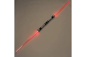 FYHCY Star Wars Lightsaber 2 Pieces Toy Lightsaber Foldable Sword Double Sided Saber Multi Colorr with Sound Effects Toys Light Sabärs for Boys Girls Children