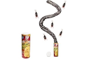 JYOHEY Scherzartikel Kartoffelchips Pop up Tricky Spielzeug Fälschung Schlange und Kakerlake für Geschenk Geburtstags Aprilscherz Spielzeug