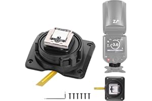 Neewer Z2-S Hot Shoe Replacement, Only for Z2-S Round Head Flash Compatible with Sony Camera, Speedlite Hot Shoe Adapter Repair Part with Upgraded Metal Contact Interface