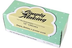 Simply Making 12 Inch Disposable Biodegradable Piping Bags - Roll of 100