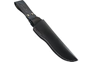 SK Wild Ones® Universell Echt Messerscheide Aus Leder - Lederscheide Für Messer - messerhülle Leder - Messerscheide Ohne Messer - Leder Messer mit Befestigung Kydexscheide Holster Gürtelclip Tek Lok