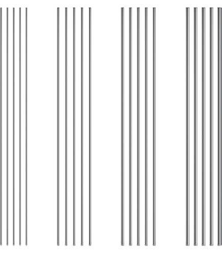 20 STKS 300mm x 2mm RVS Ronde staaf Asstaven voor RC Speelgoed