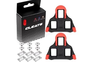 SHENZHENSHISHILILANTIANKEJIYOUXIANGONGSI CNC Bike Cleats，Road Bike Cycling Cleats Compatible Shimano SPD SL Cleats（SM-SH10/SM-SH11/SM-SH12）