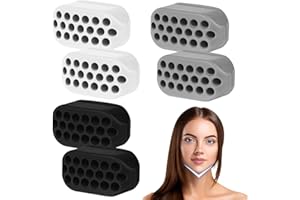 flintronic Exerciseur de la Mâchoire, Machoire Musculation, Silicone Jawline Trainer, Machoires Exercice à Double Menton, Jaw Exerciser Muscler Machoires pour Hommes Femmes, Outil de Beauté du Visage