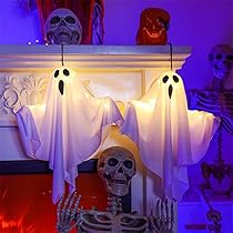 Lot De 2 Rideaux De Porte D'Halloween Sanglants En Tissu Effrayant Pour Maison Hantée Pour Fête Sur Le Thème D'Halloween