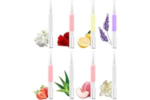 HALERCAY 8 Pcs Huile Cuticules Ongles Stylo,Huile Cuticules,Soin des Ongles Réparer Cuticules,Huiles pour Cuticules Stylo Soin des Ongles pour Réparer Les Cuticules