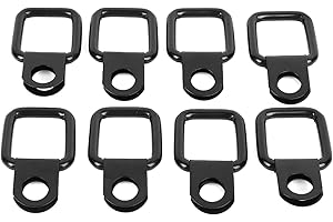 ‎ARAMOX Aramox Zurranker, 8 Stück D-Ring-Anker Schnellentfernungsbefestigung Zurrgurte Passend für JK YJ TJ JKU Sports/Sahara/for Freedom/Rubicon X Unlimited 95-17