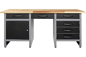 Ondis24 - Banco de Trabajo de Taller (Garaje, Hangar) Mesa de Bricolaje con cajones