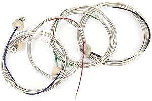 DEMERAS Fafeims struna do kontrabasu, 4 szt. Stalowe struny wiolonczelowe do kontrabasu IRIN Profesjonalne akcesoria do instrumentów muzycznych