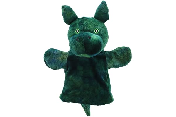 The Puppet Company Puppet Buddies Dragon Vert Marionnette à Main PC004633