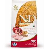 N&D Ancestral Grain Kuru Kedi Maması, Tavuk, Kıl&ccedil;ıksız Buğday, Yulaf ve Narlı, Yetişkin, 10 kg
