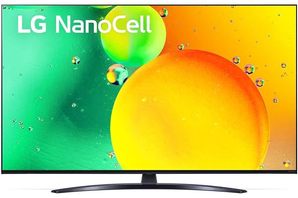LG TV - 55NANO766 - Acier foncé - 55'' (139 cm) - LED NanoCell 4K, Dark Steel