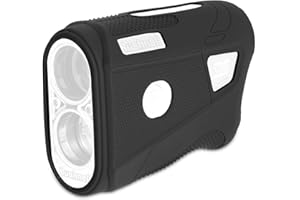 JAWEGOLF Funda de silicona compatible con Bushnell V6 y Bushnell V6 Shift Golf Rangefinder (negro)