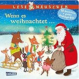 Lesemäuschen: Wenn es weihnachtet ... Vorlesebuch ab 2 Jahren: Mein erstes Buch zum Vorlesen und Entdecken mit großem Ausklappbild by Annette Moser, Billy Bock