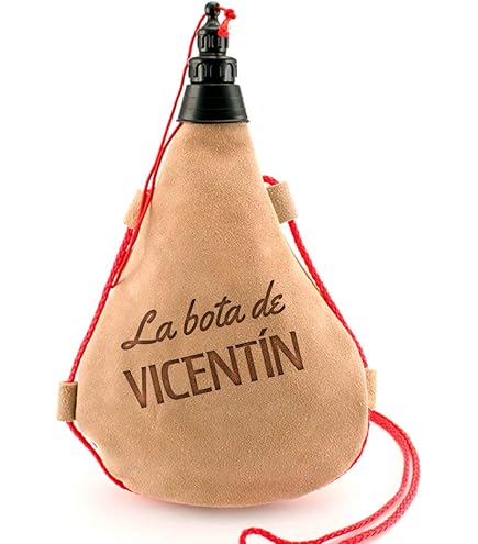 Bota De Vino Antigua Curva Interior De Látex Todas Las Bebidas Piel De Cabra Curada Color Piel (2 Litros